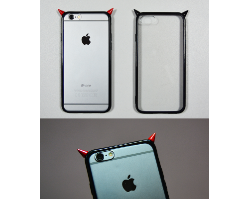 Накладка Рожки iPhone 6/6s Накладка Рожки iPhone 6/6s