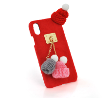 Накладка Пушистая Шапки iPhone 6/6s Накладка Пушистая Шапки iPhone 6/6s