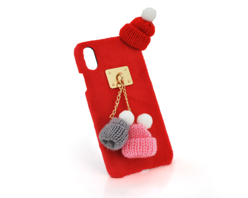 Накладка Пушистая Шапки iPhone 6/6s Накладка Пушистая Шапки iPhone 6/6s