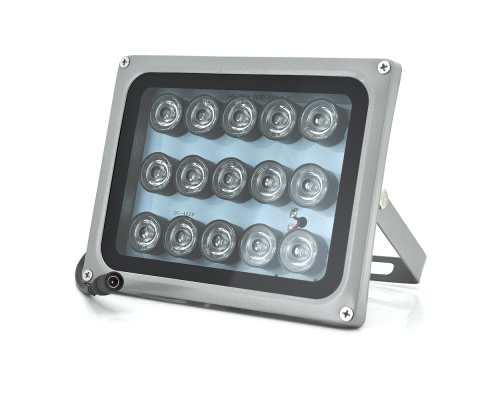 Прожектор спрямований із сутінковим датчиком YOSO 12V 30W, 15LED, IP66, кут огляду 60°, дальність до 50м, 177*138*65мм, BOX