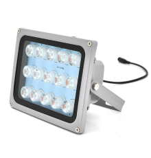 Прожектор спрямований із сутінковим датчиком YOSO 12V 18W, 15LED, IP66, кут огляду 60°, дальність до 30м, 177*138*65мм, BOX