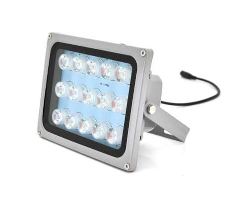 Прожектор спрямований із сутінковим датчиком YOSO 12V 18W, 15LED, IP66, кут огляду 60°, дальність до 30м, 177*138*65мм, BOX
