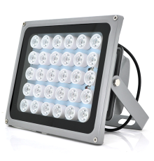 Прожектор спрямований з сутінковими датчиком YOSO 12V 36W, 30LED, IP66, кут огляду 60 °, дальність до 100м, 220*180*85мм, BOX