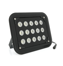 Прожектор спрямований із сутінковим датчиком YOSO 12V 24W, 15LED, IP66, кут огляду 60°, дальність до 50м, 177*138*65мм, BOX