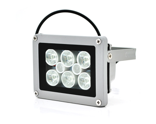 Прожектор спрямований з сутінковим датчиком YOSO 12V 1.2W, 6 + 2LED, IP66, кут огляду 60 °, дальність до 30м, 113*86*63мм, BOX