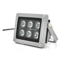 Прожектор спрямований з сутінковим датчиком YOSO 12V 12W, 6LED, IP66, кут огляду 60 °,робоча відстань до 30м, 113*84*86мм, BOX
