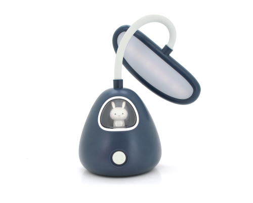 Гнучка настільна лампа-нічник RABBIT LD-3053, 3 режими, 4,2V 300mAh. microUSB, 3 години роботи, 25см, 200гр, Dark blue, Box Гнучка настільна лампа-нічник RABBIT LD-3053, 3 режими, 4,2V 300mAh. microUSB, 3 години роботи, 25см, 200гр, Dark blue, Box