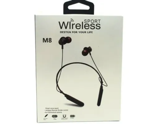 Бездротові навушники Bluetooth гарнітура Sport Wireless M8