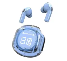 Беспроводные bluetooth наушники Синие TWS с зарядным кейсом Ultrapods Pro V5.3