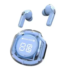 Бездротові bluetooth-навушники Сині TWS із зарядним кейсом Ultrapods Pro V5.3