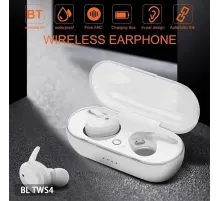 Беспроводные наушники TWS 4 White с насыщенным и мощным звучанием