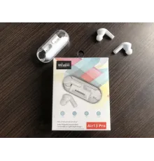 Навушники бездротові air 13 pro прозорі type c
