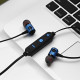 Навушники з Bluetooth/MicroCD (Магнітні, спортивні, потужні) MG-G20 Синій