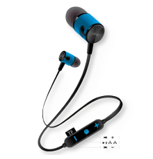 Навушники з Bluetooth/MicroCD (Магнітні, спортивні, потужні) MG-G20 Синій