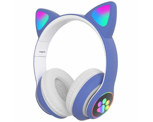 Бездротові Bluetooth навушники з вушками з LED-підсвіткою AKS-28