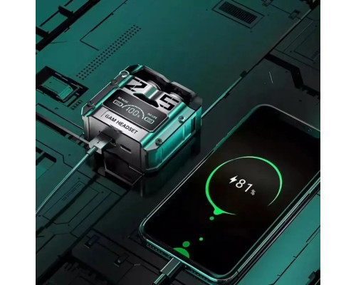 Бездротові Bluetooth-навушники 3 механічні M25 армовані подвійного режиму ігрові