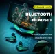Бездротові ігрові вакуумні сенсорні навушники Bluetooth TWS PM-7 PRO STEREO з RGB-підсвіткою