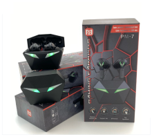 Беспроводные игровые вакуумные сенсорные наушники Bluetooth TWS PM-7 PRO STEREO с RGB-подсветкой