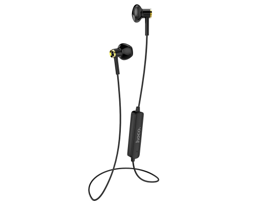 Навушники вакуумні Bluetooth HOCO ES21 Wonderful Sport, Black, Box