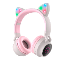 Бездротові навушники Bluetooth HOCO W27, Pink/Gray, Box Бездротові навушники Bluetooth HOCO W27, Pink/Gray, Box