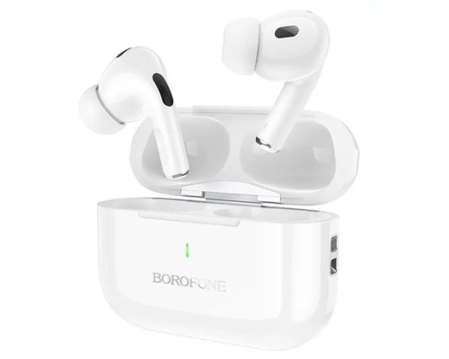 Навушники Bluetooth Borofone BW59, White, Кейс