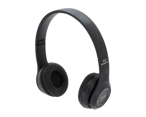Бездротові навушники Bluetooth P47 Led, Black