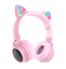 Бездротові навушники Bluetooth HOCO W27, Pink, Box