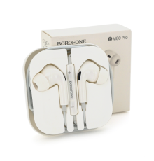 Навушники провідні BOROFONE BM80, 1.2м, White, Box