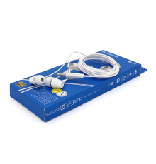 Навушники провідні BOROFONE BM69, 1,2м, White, Box