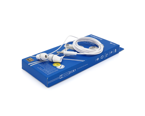 Навушники провідні BOROFONE BM69, 1,2м, White, Box