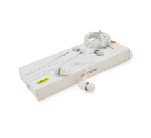 Навушники провідні iKAKU KSC-205 XINYU з мікрофоном, White, Bох
