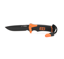 Ніж для кемпінгу SC-822, Black-Orange, Чохол