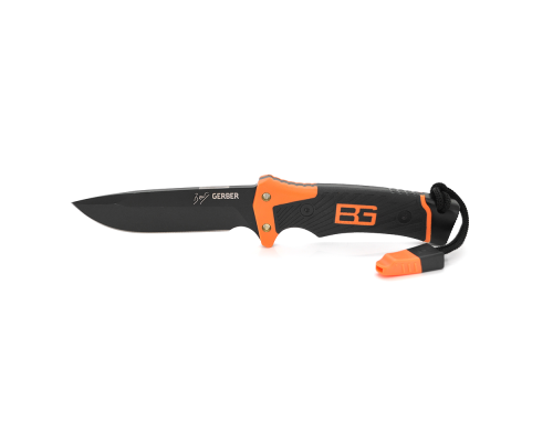 Ніж для кемпінгу SC-822, Black-Orange, Чохол