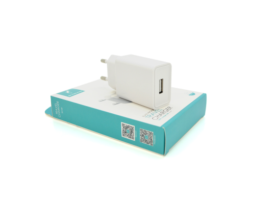 СЗУ Dolphin SC36 110-240V, 1xUSB, 5V/2,4A, White, Box
