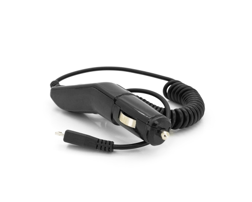 АЗУ Noname 12V-USB micro, 5-5.5V, 0,5A, Black, Box