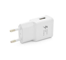 СЗУ 110-240V, 1xUSB, 5V/2A, White, Blister-box