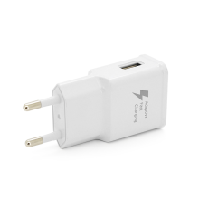 СЗУ 110-240V, 1xUSB, 5V/2A, White, Blister-box