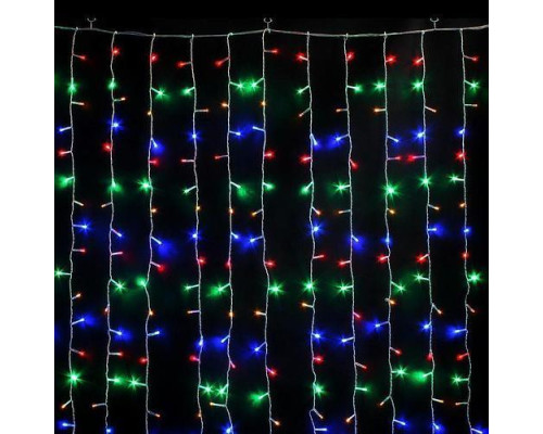 Гирлянда водопад RD-7149 320-400 LED 3х3 м Мультицветная Гирлянда водопад RD-7149 320-400 LED 3х3 м Мультицветная