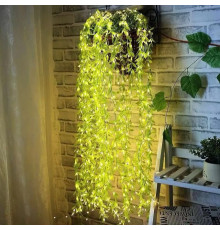 Гірлянда 200 Led зелена верба теплий білий SF-56