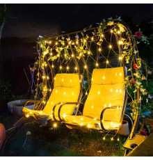 Гірлянда світлодіодна сітка завіса 120 LED 2×2м Теплий білий RD-7162