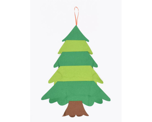 Дитяча Різдвяна ялинка з фетру Без іграшок Chrismas Free ялинка на стіну 95x70 см Дитяча Різдвяна ялинка з фетру Без іграшок Chrismas Free ялинка на стіну 95x70 см