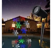 Уличный лазерный проектор с рисунками Festival Projection Lamp 12 pictures star shower