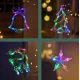 Гірлянда штора Мульти з формами дзвіночки 12 PCS light RGB