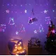 Гірлянда штора Мульти з формами дзвіночки 12 PCS light RGB