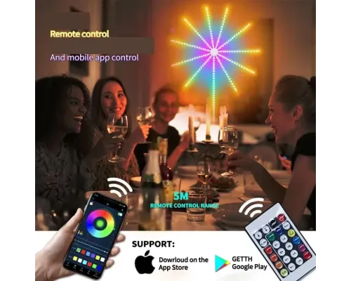 Світлодіодний смарт-спенз із bluetooth 28 KKey Kit ВТ з музичним режимом APP LED LIGHT SF-9 Світлодіодний смарт-спенз із bluetooth 28 KKey Kit ВТ з музичним режимом APP LED LIGHT SF-9
