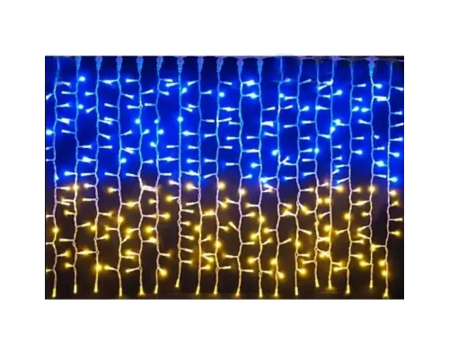 Гірлянда штора Прапор України 2*2 м 160 LED DL жовто-синя Прапор України Гірлянда штора Прапор України 2*2 м 160 LED DL жовто-синя Прапор України