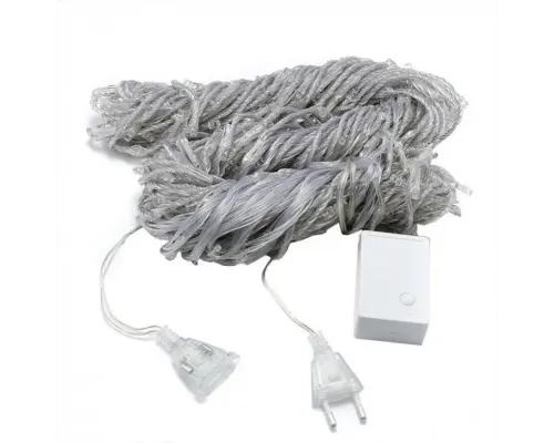 Гірлянда водоспад 320 LED (RD7154) 3х2м із заглушкою (10х32) Білий (холодний Гірлянда водоспад 320 LED (RD7154) 3х2м із заглушкою (10х32) Білий (холодний