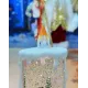 Новорічний музичний нічник-світильник XMAS wdl 23005c Музична свічка