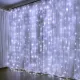 Гірлянда водоспад 320 LED (RD7154) 3х2м із заглушкою (10х32) Білий (холодний