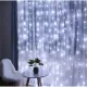 Гірлянда водоспад 320 LED (RD7154) 3х2м із заглушкою (10х32) Білий (холодний